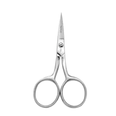 4" Straight Fine Point, Large Ring Scissors