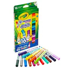 Pip-Squeaks&trade; Skinnies&trade; Markers, Fine Tip, 16 Colors