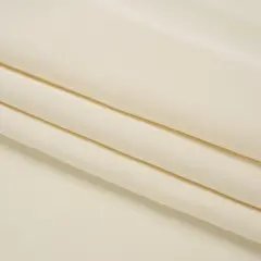 1 Yard Premium Pale Yellow Silk 4 Ply Crepe Fabric 44" Wide for Eveningwear & Fashion