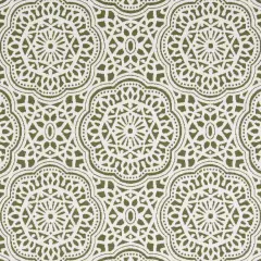 Fern - Green Abstract & Geometric,Global Upholstery Fabric 54 Inches"