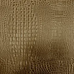 1 Yard Marine Gator Vinyl Fabric Waterproof Anti UV Outdoor Upholstery 54" Width Dark Brown