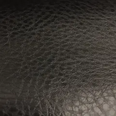 1 Yard Semi Glossy PU Leather Vinyl Fabric For Upholstery Handbags Wallets Crafts 58 Inch Width Black