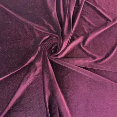 1 Yard Misty Glitter Velvet Fabric for Costumes Apparel Cosplay Dresses Crafts 60 Inches Width Burgundy
