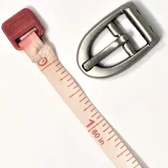Small Buckles with Matte Silver Finish 1" x 5/8"