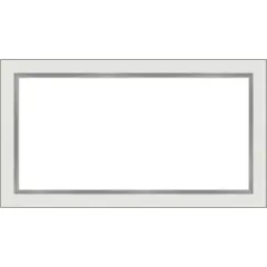 Eva Narrow Framed Dry Erase Magnetic Board White Silver