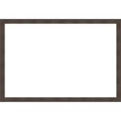 Whiskey Brown Rustic Framed Dry Erase Magnetic Board