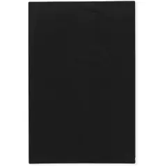 Plymor 6" x 9", Black 2 Mil Flat Open Plastic Poly Bags