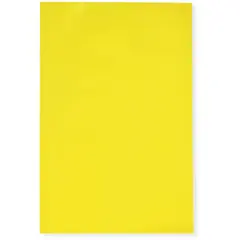 Plymor 4" x 6", Yellow 2 Mil Flat Open Plastic Poly Bags
