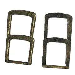 Antique Brass Prong Belt Buckle 1.25 Inche Vintage Style Metal Hardware