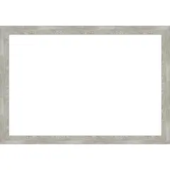Dove Greywash Narrow Framed Dry Erase Magnetic Board