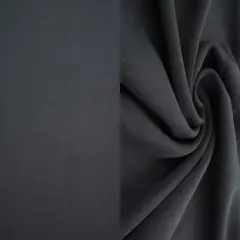 1 Yard Polyester Modal Spandex 300 GSM Cupro Modal Scuba Fabric Soft 58/60" Width CHARCOAL