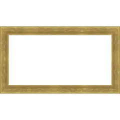 Angled Framed Dry Erase Magnetic Board Gold