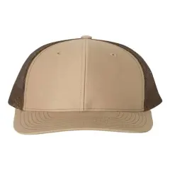 Richardson&reg; Snapback Trucker Cap Khaki/ Coffee