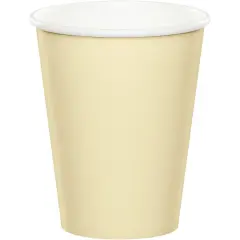 240 pc Bulk Ivory 9 oz Hot & Cold Cups