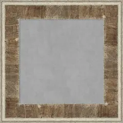 Farmhouse Brown Narrow Wood Framed Magnetic Board