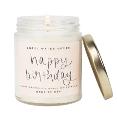 HAPPY BIRTHDAY SOY CANDLE