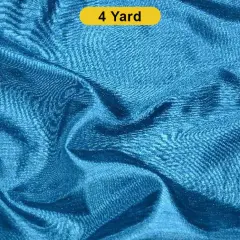 Shantung Satin Fabric 60" Wide Satin Dupioni Silk, Multiple Colors Peacock