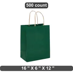 Extra-Large Kraft Shopping Bag 16" x 6" x 12"