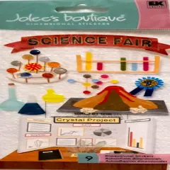 Jolee's Boutique Science Fair Dimensional Stickers
