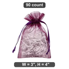3&rdquo; x 4&rdquo; Organza Bags Great for Jewelry or Treats