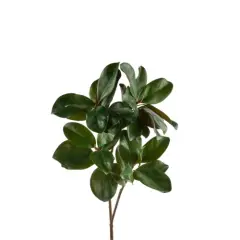 36" Artificial Magnolia Leaf Spray - Realistic Greenery for Wreaths & Decor