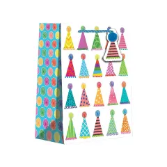 Versatile Patterned Gift Bags 10" X 4" X 8"