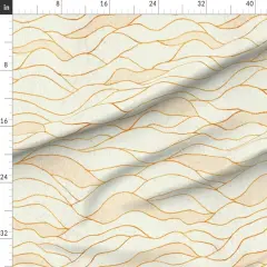 Various Fabrics by the Yard or Fat Quarter Soft Sand Dune Coastal Nautical Neutral Calm Serene Minimal Simple Beach Ocean Seaside Custom Printed Fabric by Spoonflower