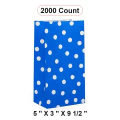 Dot Print Sos Food Bags 5'' x 3'' x 9 1/2'' Protective
