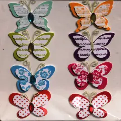Designer Butterflies Dimensional Stickers