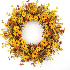Fall Wreaths for Front Door 22 Inch