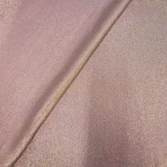 1 Yard Iridescent Glitter Lurex Faux Satin Polyester Fabric Sparkling Material 58 Inch Width Rose Gold