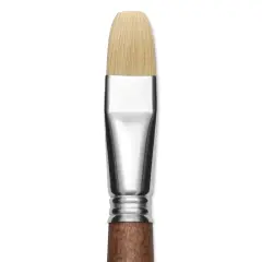 Escoda Futura Synthetic Bristle Brush - Series 5420, Bright, Size 18, Long Handle
