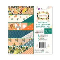 Majestic Collection 6x6 Paper Pad - 30 sheets