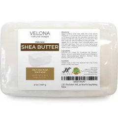 2 LB - Shea Butter - Melt and Pour Soap Base SLS/SLES free | Natural Bars for The Best Result for Soap-Making