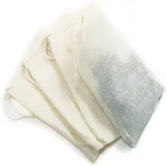 Norpro Reusable Brew Bags 4 pack - Great for Tea Spices Broth Gravy Stew & Soup