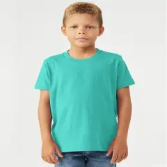 Bella + Canvas&reg; Youth Jersey T-Shirt TEAL