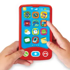 Collections Etc Baby's First Interactive Phone with Sound Effects