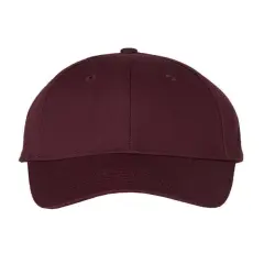 Valucap&reg; Chino Cap Comfortable Fit Maroon