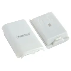 Insten Wireless Controller Battery Pack Shell for Microsoft Xbox 360, White