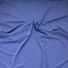 1 Yard Soft ITY Knit Solid Fabric Smooth Stretchy Material for Stylish Draped Clothing 60 Inch Width Vintage Denim