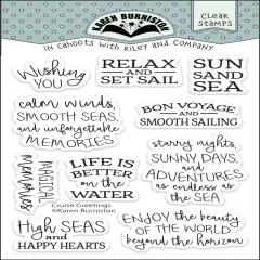 Karen Burniston Clear Stamps 3"x4"-Cruise Greetings