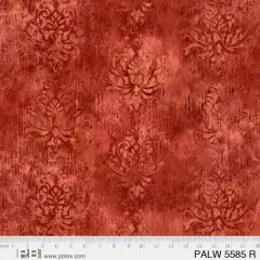 Red Palazzo Cotton Wideback Fabric Per Yard