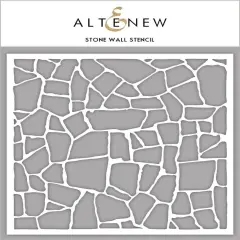 Stone Wall Stencil