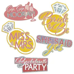 60 Piece Bulk Bachelorette Cutouts