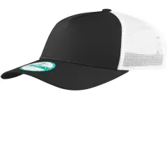 New Era&reg; Snapback Trucker Cap Black/ White