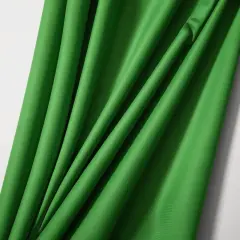 1 Yard Poly Poplin Fabric 58/60'' Inches Wide Wrinkle Resistant Material for Apparel and Tablecloths Kelly Green