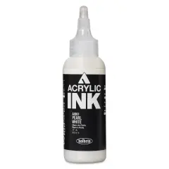Holbein Acrylic Ink - Pearl White, 100 ml