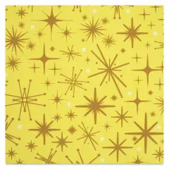 Elan Transfers 24K Gold Overglaze Decal Sheet - Retro Stars
