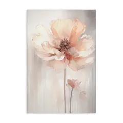 Stupell Industries Pastel Blush Flower Canvas Wall Art Design by Raymond Powers
