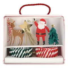CHRISTMAS FESTIVE ICON CUPCAKE KIT
